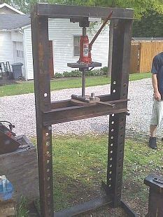 Check spelling or type a new query. Shop Press - Homemade shop press fabricated from steel and ...