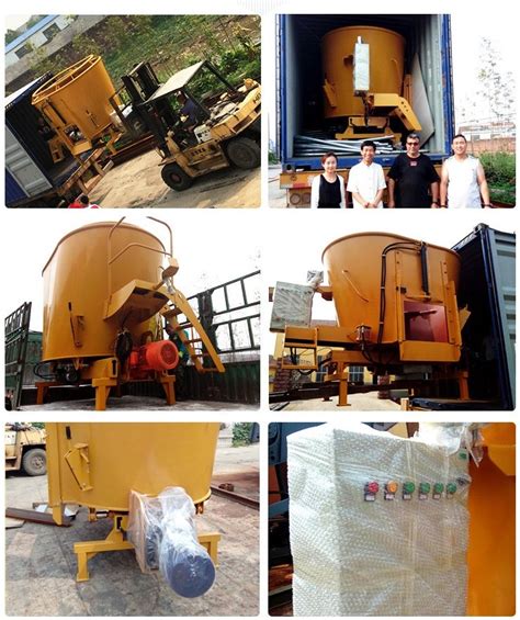 Pull Type Tmr Feed Mixer Electric Power 6 18 Cbm Vertical Mixer Wagons