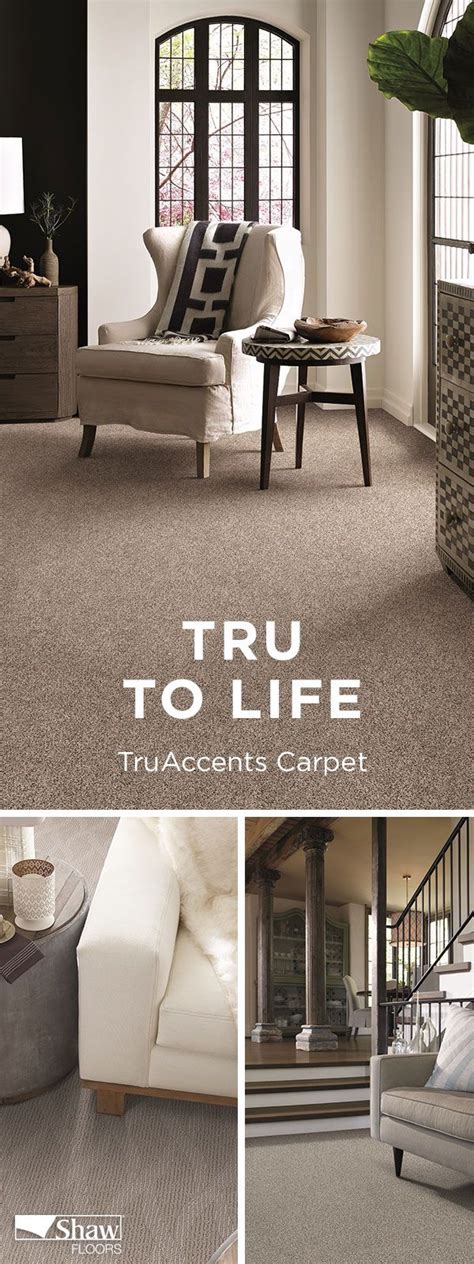 A Living Room With Carpeting And Furniture In Different Stages Of Being