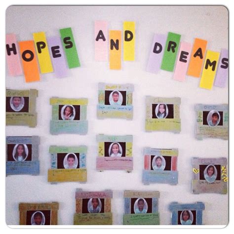 hopes and dreams classroom display classroom displays hopes and