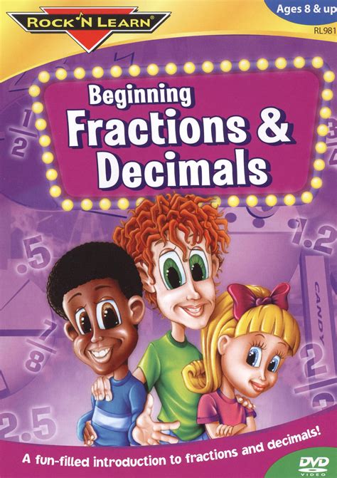 Best Buy Rock N Learn Beginning Fractions And Decimals Dvd 2002