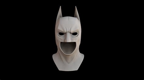 Batman Begins Cowl 3d Print Etsy