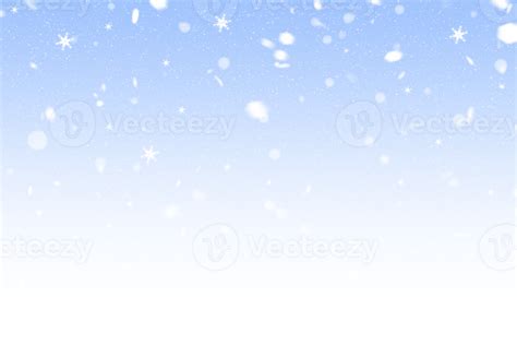 Winter Snow Falling Effect Isolated On Transparent Background 32747479 Png