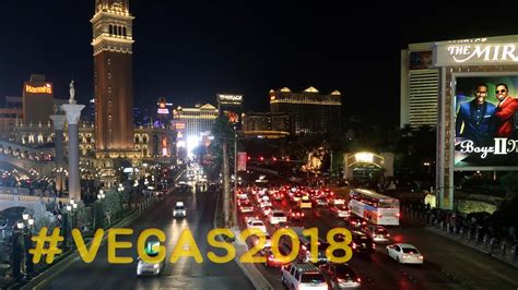 🗽las Vegas Walking Tours The Strip At Night 2018 Youtube
