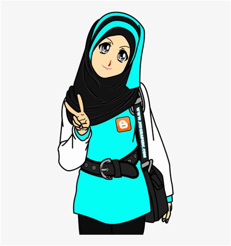 Keren 30 Kartun Muslimah Keren Terbaru Kumpulan Gambar Keren