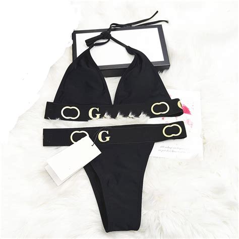 2021 Sexy Thong Luxury Design Bikini Swimwear Women Push Up Padded Bikini Set Bathing Suit