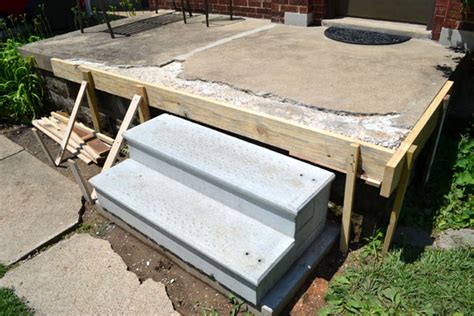 Crumbling Concrete Porch Repaired Lansdowne Life