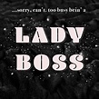 Boss Lady Text Sparkling Background GIF | GIFDB.com