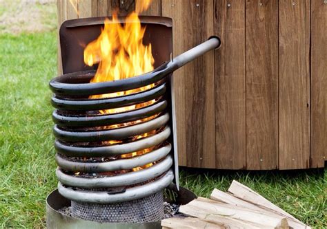 Wood Fired Hot Tub Iconic Dutchtub Heats Organically Calentador De