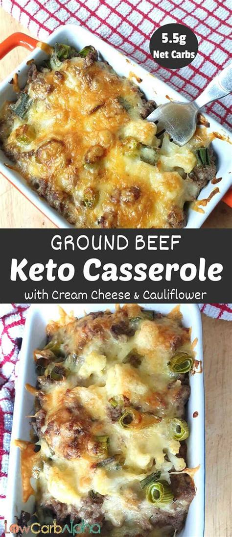 Traditional comfort food recipes like grandma made were. Keto Ground Beef and Cauliflower Casserole Low Carb Alpha