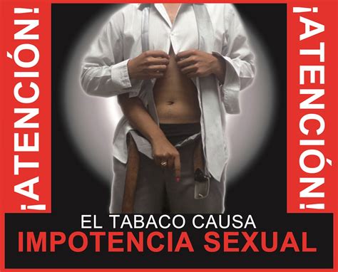 Attention Tobacco Causes Sexual Impotence