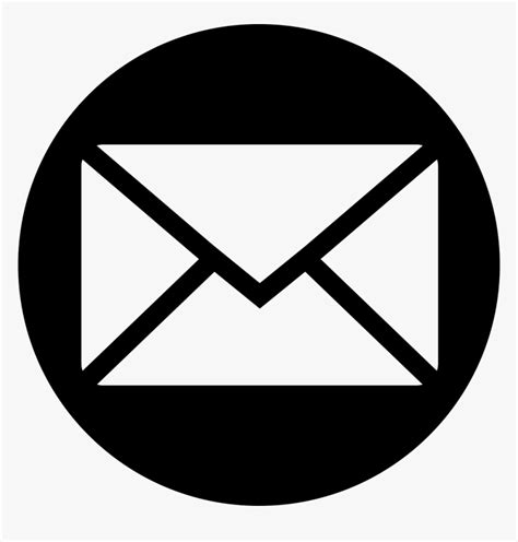 Email Icon Black Transparent Bmp Tips