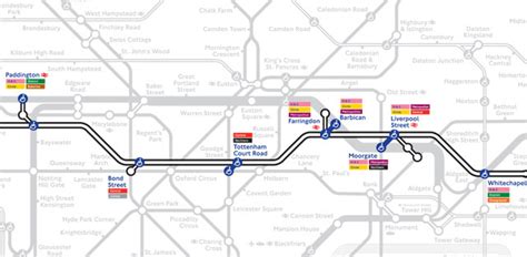 Crossrail As It May Appear On The Tube Map Londonist