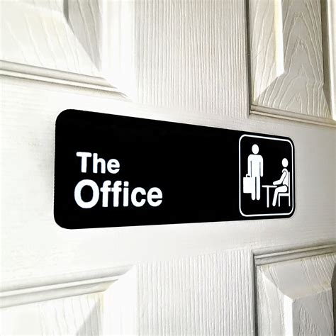 The Office Logo Sign 3d Printed The Office Etsy Canada