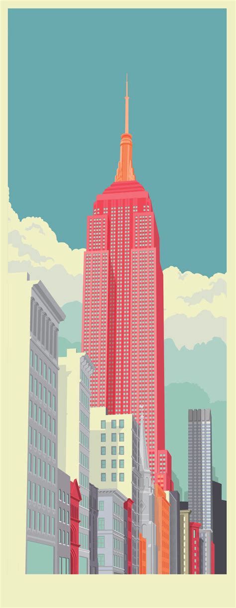 New York City Illustrations By Remko Heemskerk
