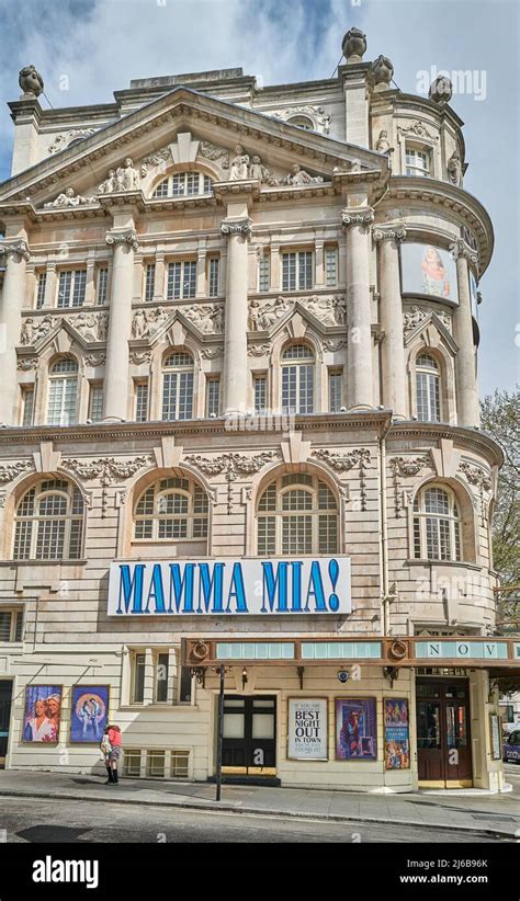 Mamma Mia Musical At The Novello Theatre London England Stock Photo