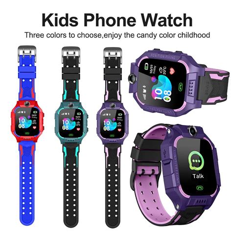 Z6 Kids Sos Smart Watch Ip67 Waterproof Sim Card Children Watch Gps