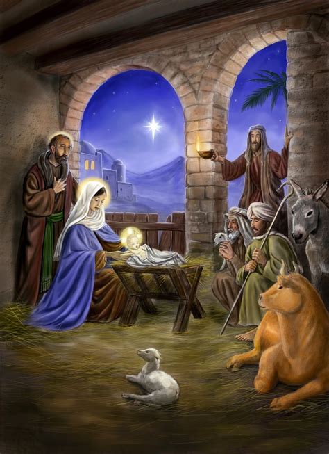 Banco De ImÁgenes 33 Imágenes Del Nacimiento De Jesús