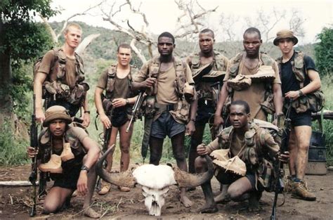 Rhodesian Selous Scouts Patrol During The Bush War 651x800 X Post