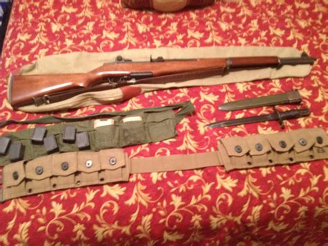 M1 Garand Wbayonet And Accessories For Sale At