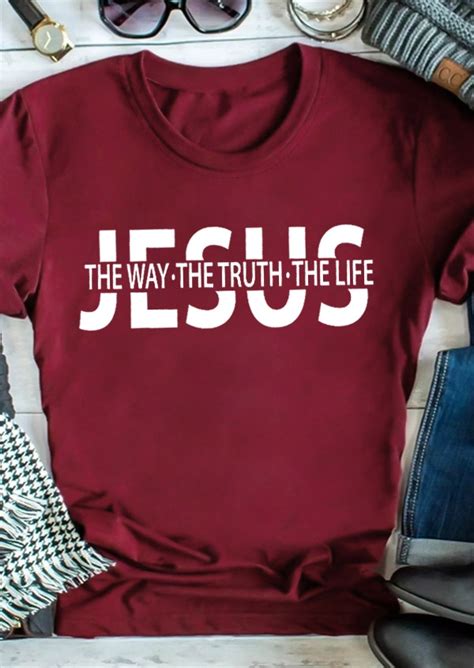 Jesus The Way The Truth The Life T Shirt Tee Fairyseason