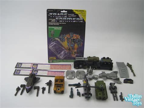 1986 Hasbro Transformers G1 Combaticons Combiner Bruticus 1f
