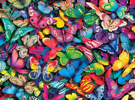Colorful Jigsaw Puzzles Jigsaw Puzzles For Adults Butterfly Art
