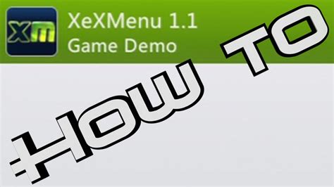 How To Get Xexmenu For Xbox With A Usb Full Tutorial Download Links