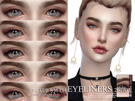 S Club Wm Ts4 Eyeliners 201903 The Sims 4 Catalog