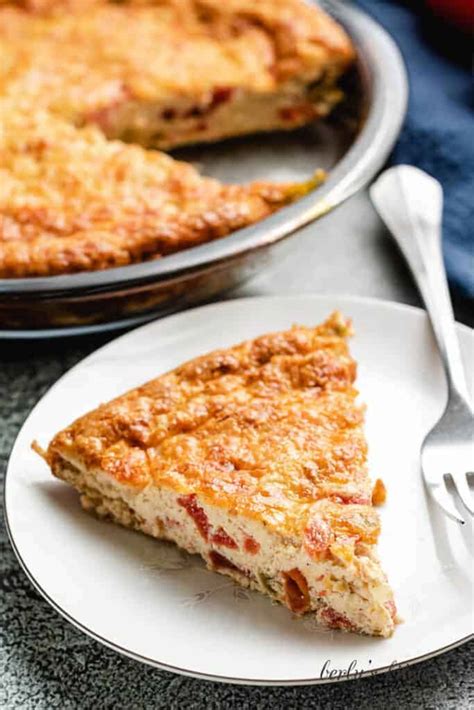 Easy Southwest Quiche Without Crust