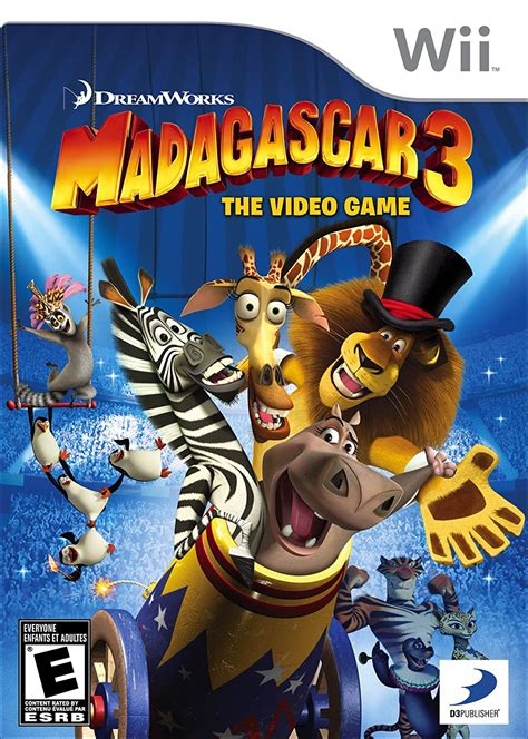 The popular simple series, which is the starting point of d3 group and the concept of the series was familiar to everyone, overturned the conventional wisdom of videogames by excluding excessive renditions which most of the time lead to dev cost increases, so anyone can easily play our games and enjoy them in cheaper prices. Amazon.com: Madagascar 3: The Video Game - Nintendo Wii ...