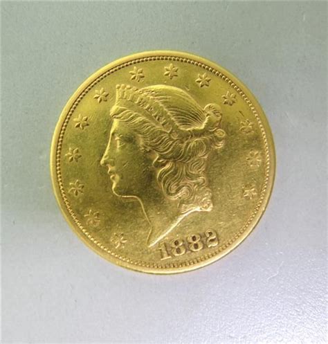 An 1882 S Double Eagle Twenty 20 Dollar Liberty Us Gold Coin Available