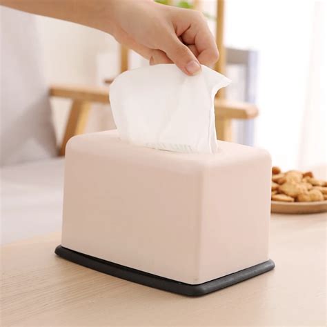 Tissue Boxes Household Parlour Minimalism Plastic Pp Creative Home