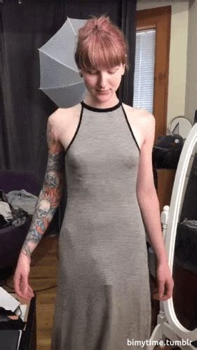 Panty Bulge Cock Presses Against Her Panties Or Dress S