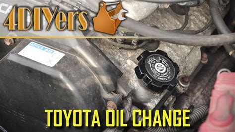 How To Replace The Engine Oil On A Toyota Tacoma 34l V6 5vz Toyota