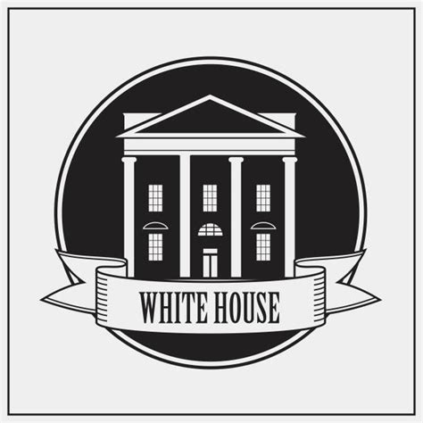 White House Logo Illustrations Royalty Free Vector Graphics And Clip Art