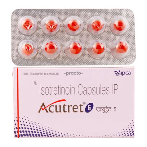 Acutret 5 Mg Capsule Uses Dosage Side Effects Price Composition