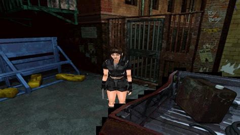 Claire Redfield Black Suit Eaten By Zombies Classic Re2 Ryona Youtube