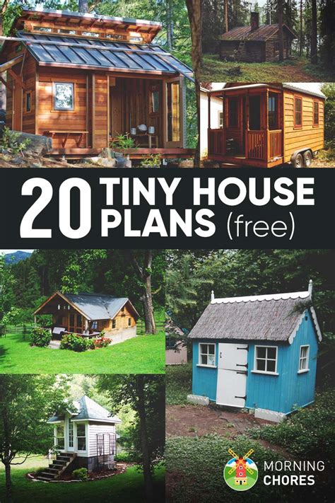 20 Free Diy Tiny House Plans To Help You Live The Small