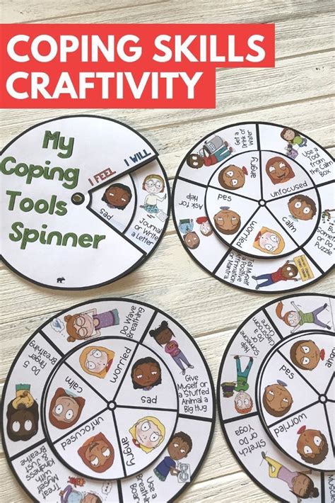 Self Regulation Coping Skills For School Spinner Craft Use In Calm
