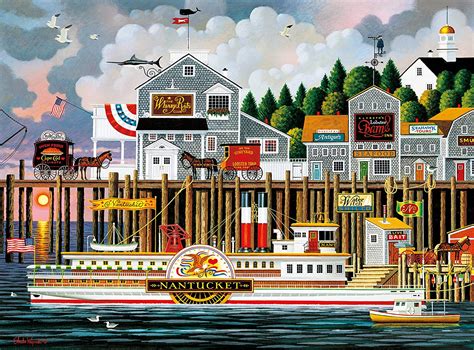 Buffalo Games By The Sea By Charles Wysocki Jigsaw Puzzle