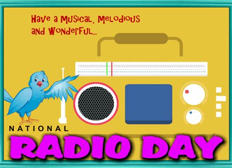 A Musical National Radio Day Radio Musicals National