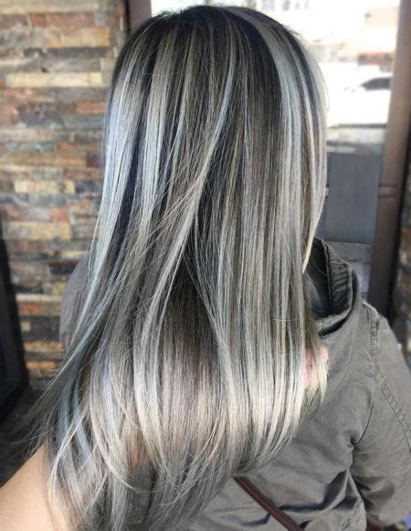 Schwarzkopf göt2b metallics permanent hair bonus: Ash Grey Hair Color Ideas for Spring Season 2018 ...