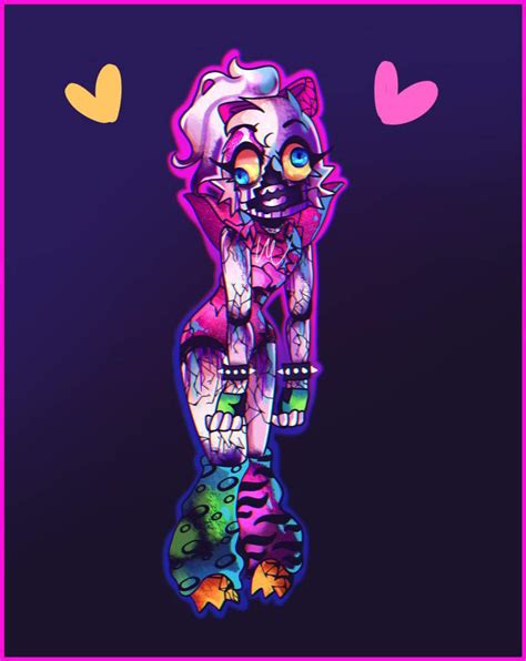 Another Glamrock Chica Drawing Featured Five Nights At Freddys