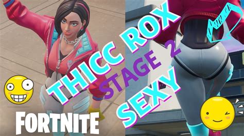 “hot Every” Rox Stage 2 😍 Thicc Sexy Dance Season 9 😍 Fortnite Temporada 9 😏 Youtube