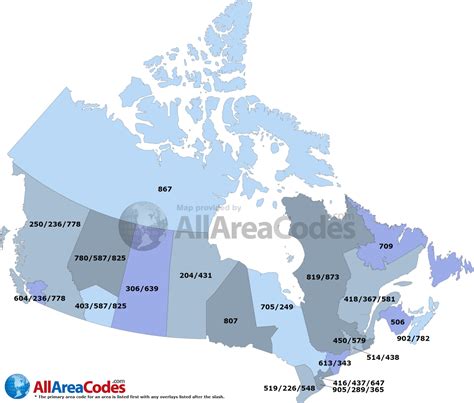 Canada Area Code Map Us World Maps Images And Photos Finder