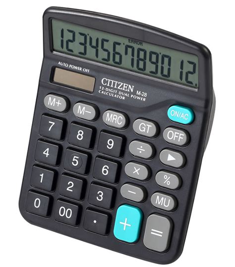 Office Electronics Calculators 12 Digit Large Lcd Display Financial