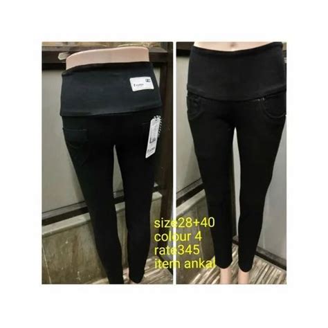 Stretchable Skinny Ladies Apploo Ankal Jeans F16 At Rs 325piece In