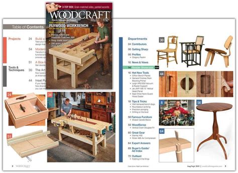 Woodcraft Magazine Woodworking Table Plans Wood Crafts Woodworking