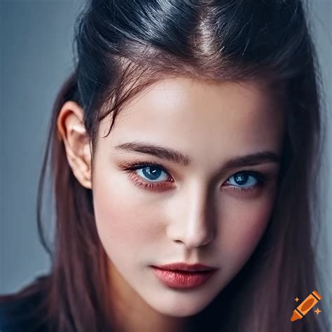 captivating portrait of a 19 year old actress with german vietnamese heritage